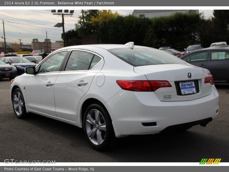 Bellanova White Pearl / Parchment 2014 Acura ILX 2.0L Premium