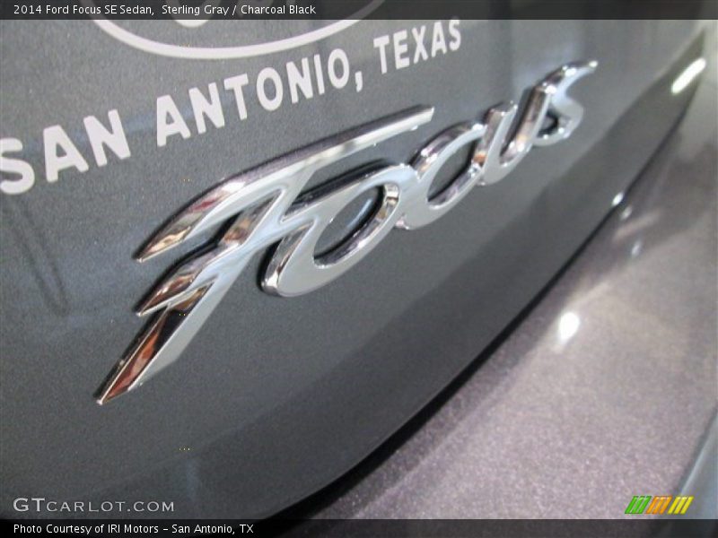 Sterling Gray / Charcoal Black 2014 Ford Focus SE Sedan