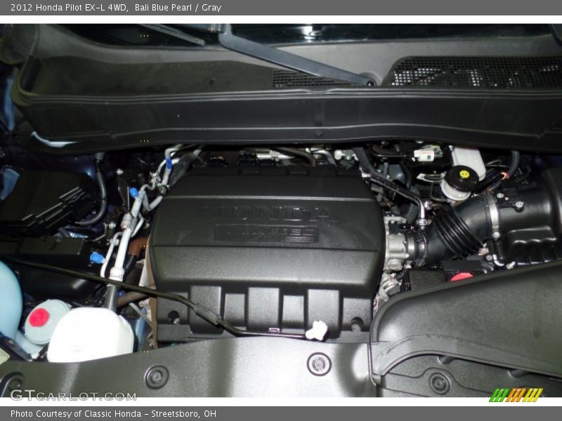 Bali Blue Pearl / Gray 2012 Honda Pilot EX-L 4WD