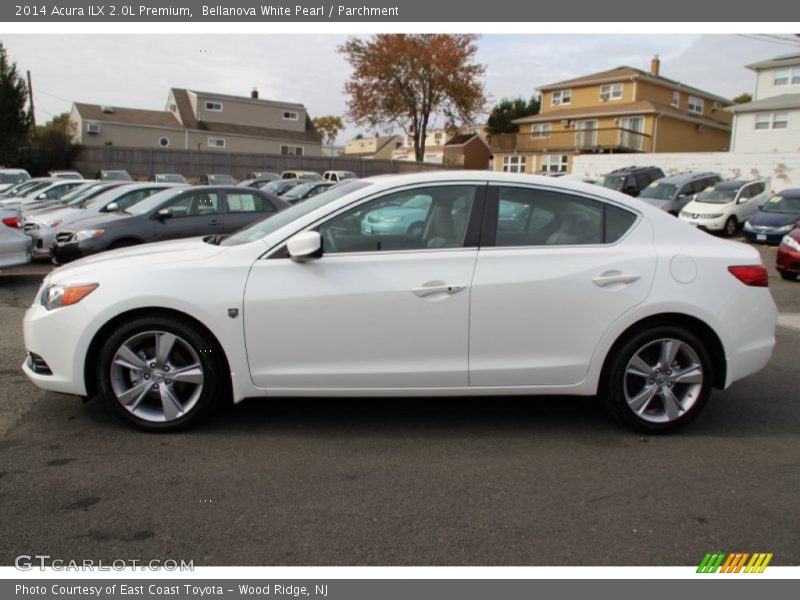 Bellanova White Pearl / Parchment 2014 Acura ILX 2.0L Premium