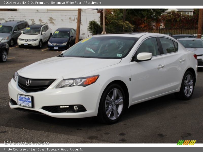 Bellanova White Pearl / Parchment 2014 Acura ILX 2.0L Premium