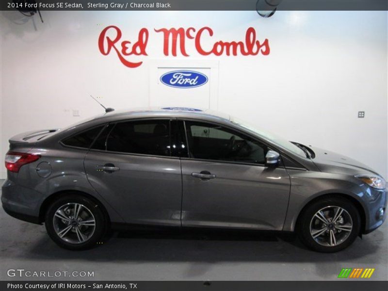 Sterling Gray / Charcoal Black 2014 Ford Focus SE Sedan