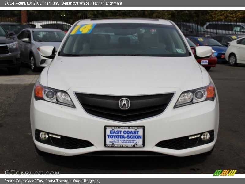Bellanova White Pearl / Parchment 2014 Acura ILX 2.0L Premium