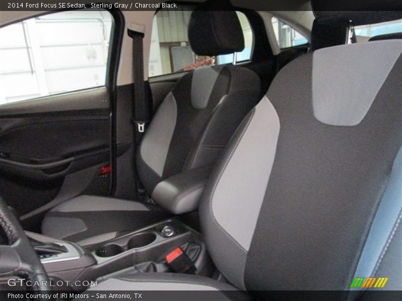 Sterling Gray / Charcoal Black 2014 Ford Focus SE Sedan