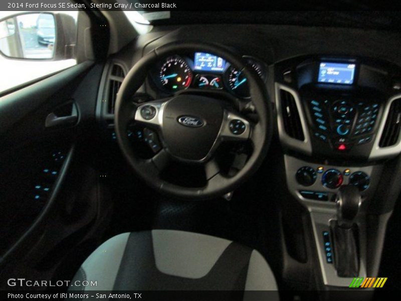 Sterling Gray / Charcoal Black 2014 Ford Focus SE Sedan
