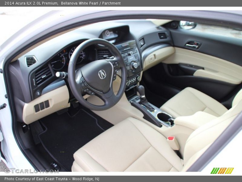 Bellanova White Pearl / Parchment 2014 Acura ILX 2.0L Premium