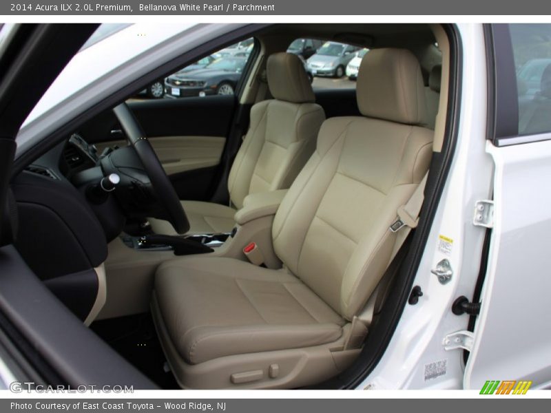 Bellanova White Pearl / Parchment 2014 Acura ILX 2.0L Premium