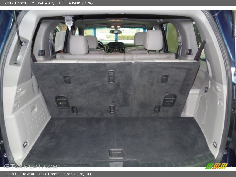 Bali Blue Pearl / Gray 2012 Honda Pilot EX-L 4WD