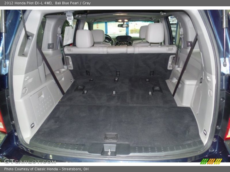 Bali Blue Pearl / Gray 2012 Honda Pilot EX-L 4WD