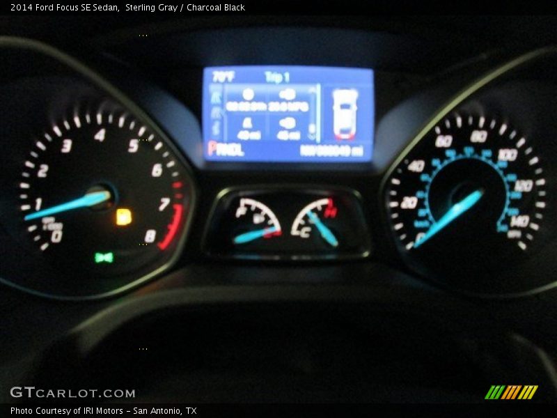 Sterling Gray / Charcoal Black 2014 Ford Focus SE Sedan
