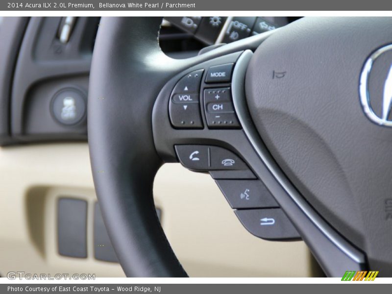 Bellanova White Pearl / Parchment 2014 Acura ILX 2.0L Premium