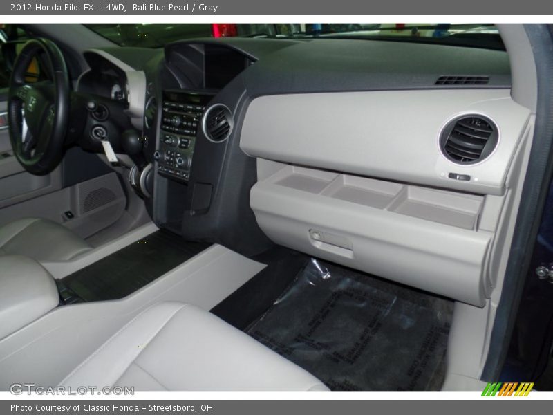 Bali Blue Pearl / Gray 2012 Honda Pilot EX-L 4WD