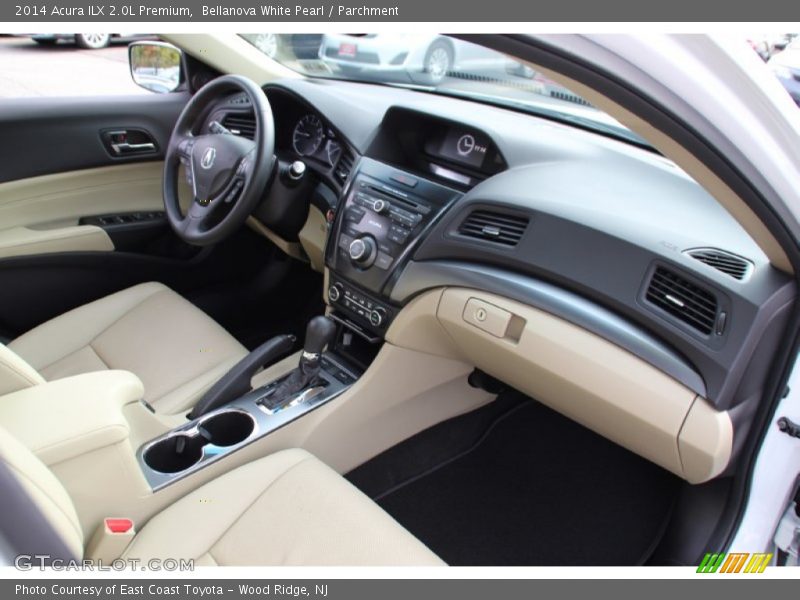 Bellanova White Pearl / Parchment 2014 Acura ILX 2.0L Premium