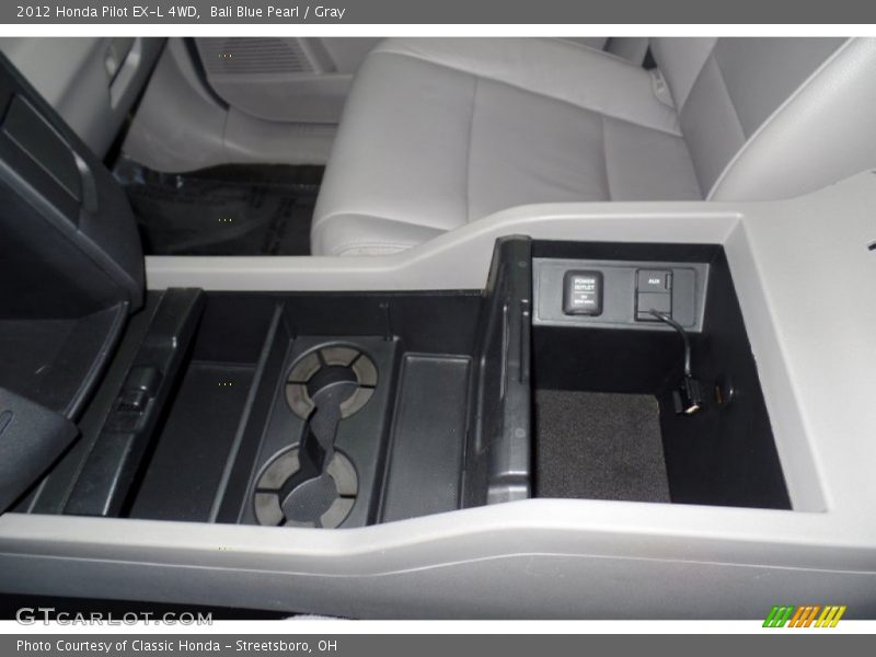 Bali Blue Pearl / Gray 2012 Honda Pilot EX-L 4WD
