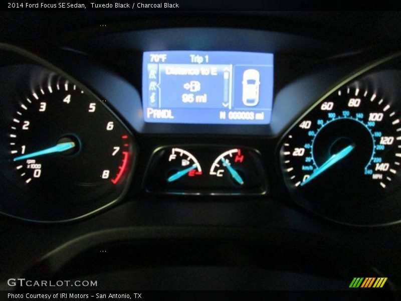 Tuxedo Black / Charcoal Black 2014 Ford Focus SE Sedan