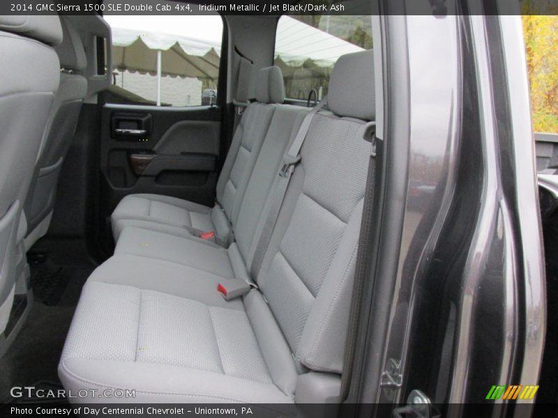 Iridium Metallic / Jet Black/Dark Ash 2014 GMC Sierra 1500 SLE Double Cab 4x4