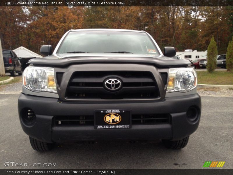 Silver Streak Mica / Graphite Gray 2008 Toyota Tacoma Regular Cab