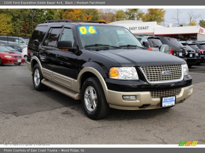 Black / Medium Parchment 2006 Ford Expedition Eddie Bauer 4x4