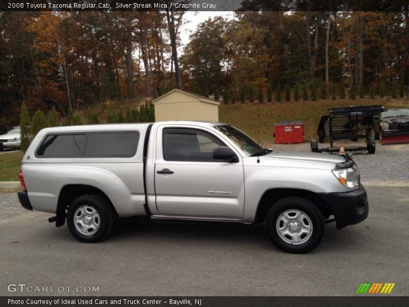 Silver Streak Mica / Graphite Gray 2008 Toyota Tacoma Regular Cab