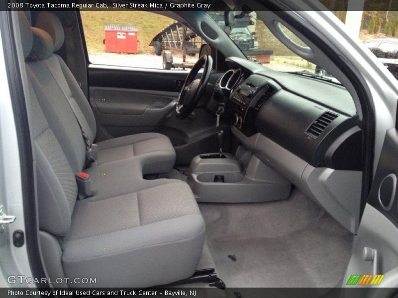 Silver Streak Mica / Graphite Gray 2008 Toyota Tacoma Regular Cab