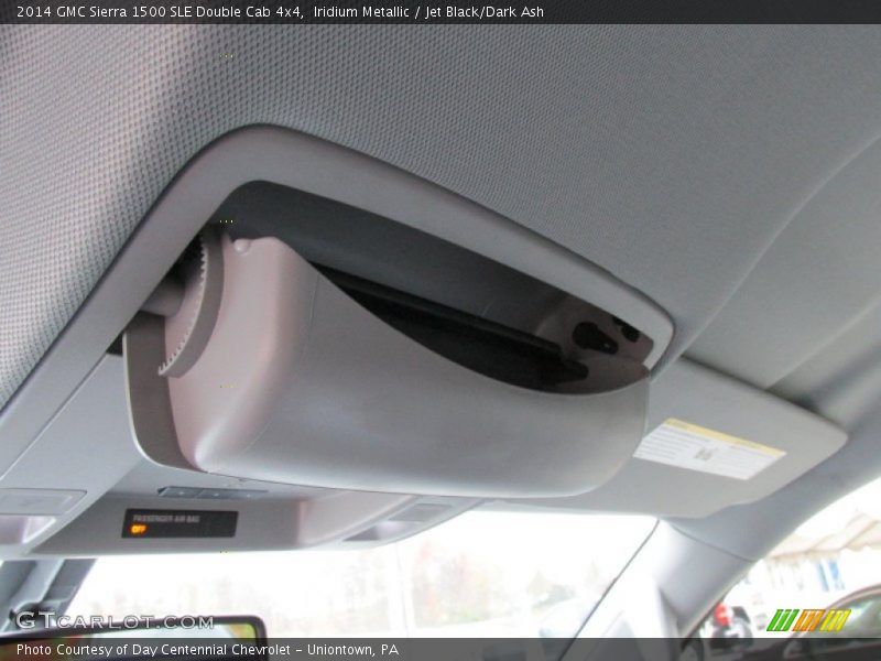 Iridium Metallic / Jet Black/Dark Ash 2014 GMC Sierra 1500 SLE Double Cab 4x4