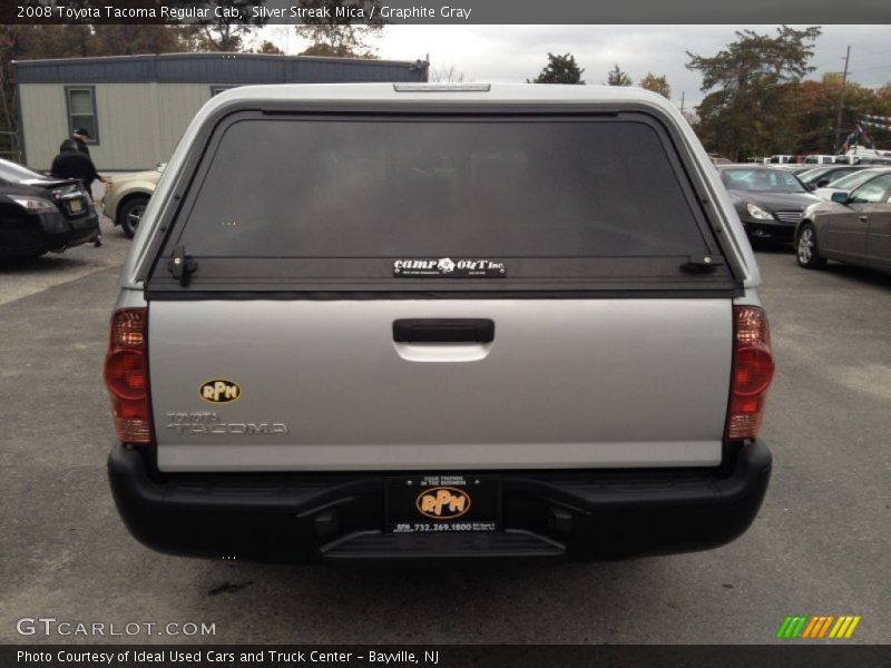 Silver Streak Mica / Graphite Gray 2008 Toyota Tacoma Regular Cab