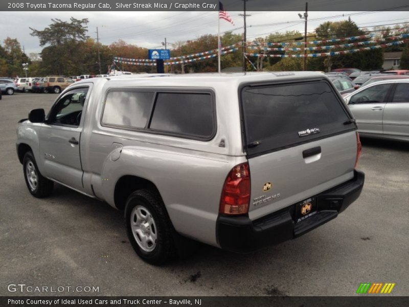 Silver Streak Mica / Graphite Gray 2008 Toyota Tacoma Regular Cab