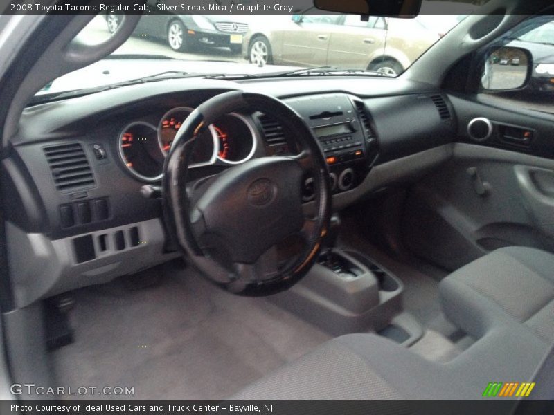 Silver Streak Mica / Graphite Gray 2008 Toyota Tacoma Regular Cab