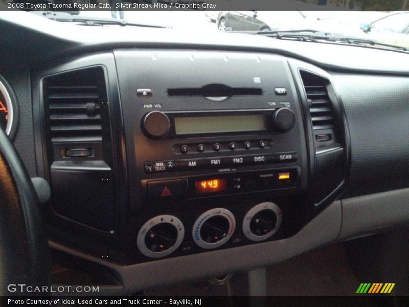 Silver Streak Mica / Graphite Gray 2008 Toyota Tacoma Regular Cab