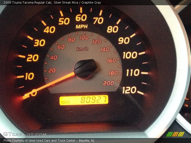 Silver Streak Mica / Graphite Gray 2008 Toyota Tacoma Regular Cab