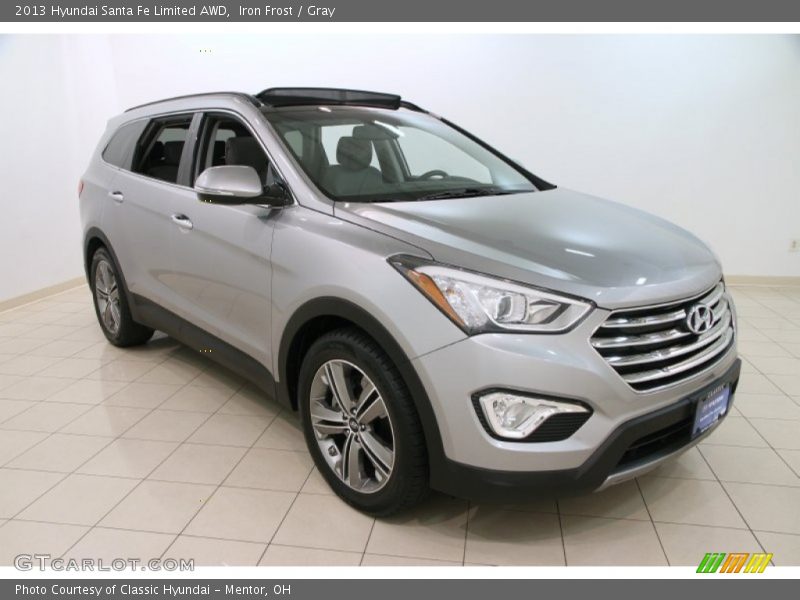 Iron Frost / Gray 2013 Hyundai Santa Fe Limited AWD