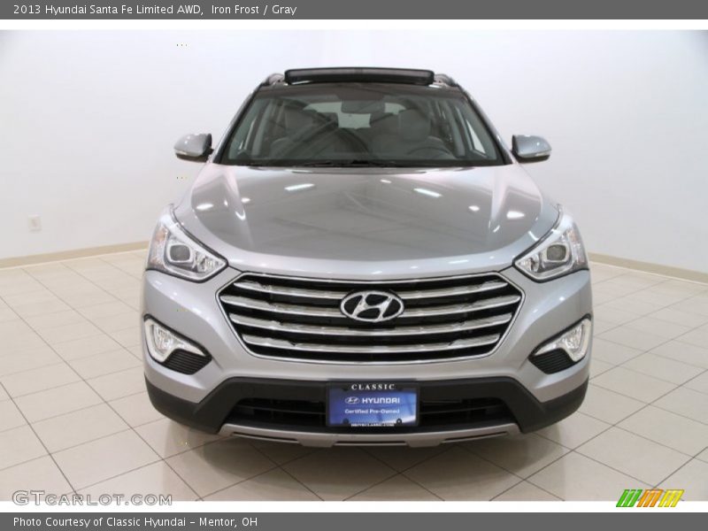 Iron Frost / Gray 2013 Hyundai Santa Fe Limited AWD