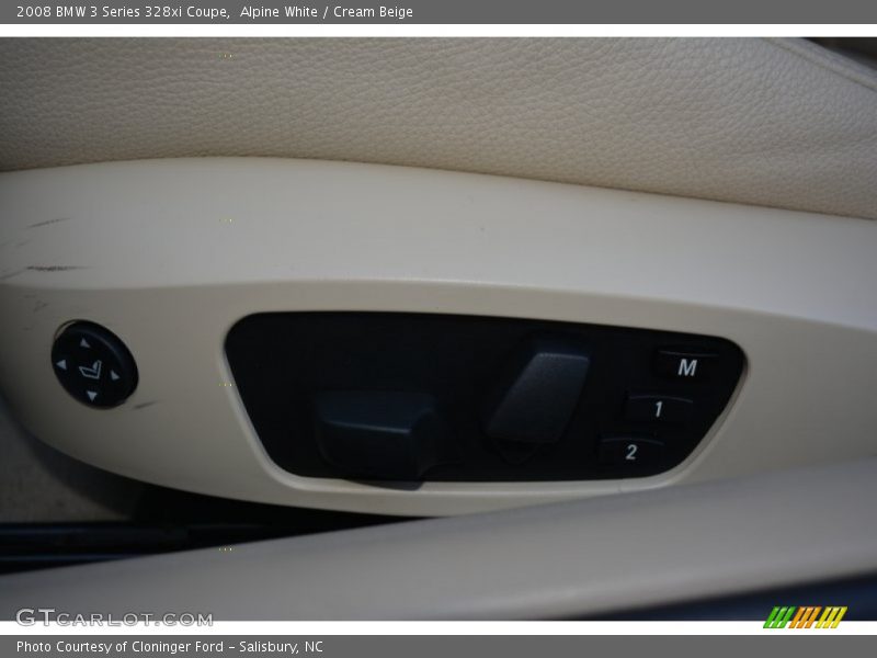 Alpine White / Cream Beige 2008 BMW 3 Series 328xi Coupe