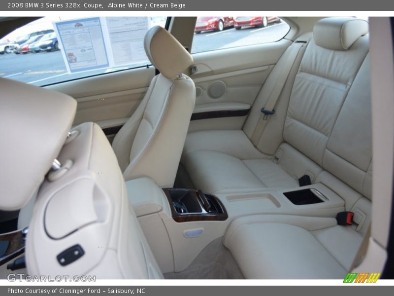 Alpine White / Cream Beige 2008 BMW 3 Series 328xi Coupe