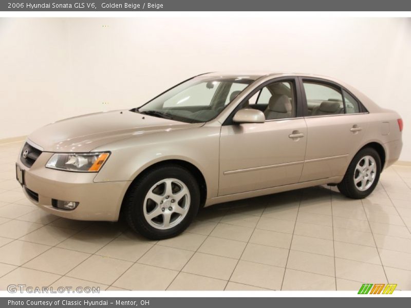 Golden Beige / Beige 2006 Hyundai Sonata GLS V6