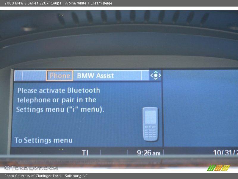 Alpine White / Cream Beige 2008 BMW 3 Series 328xi Coupe