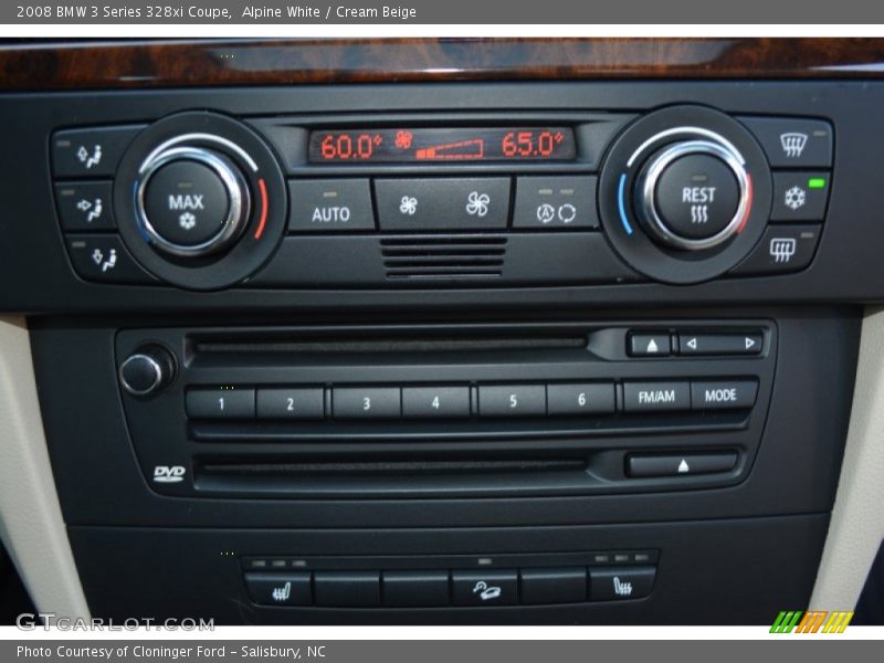 Alpine White / Cream Beige 2008 BMW 3 Series 328xi Coupe
