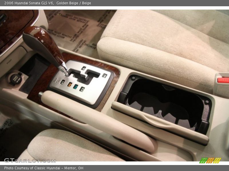 Golden Beige / Beige 2006 Hyundai Sonata GLS V6
