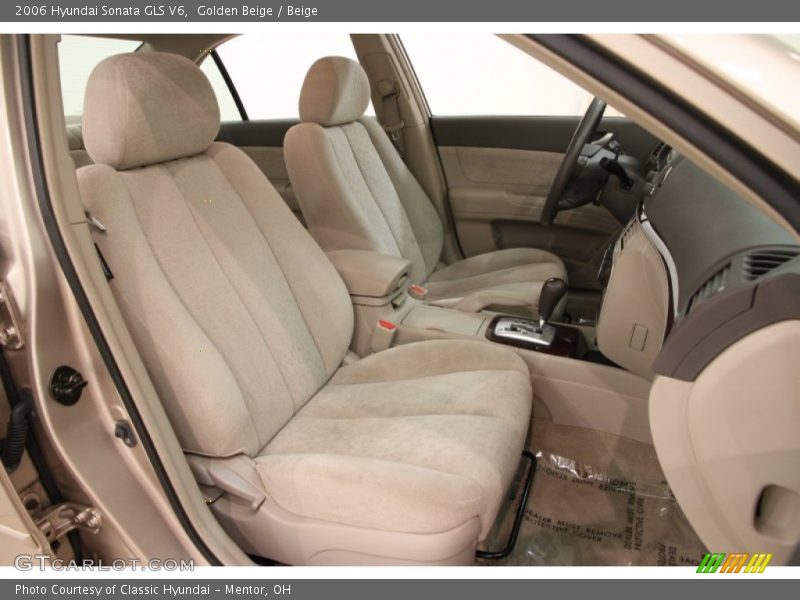 Golden Beige / Beige 2006 Hyundai Sonata GLS V6