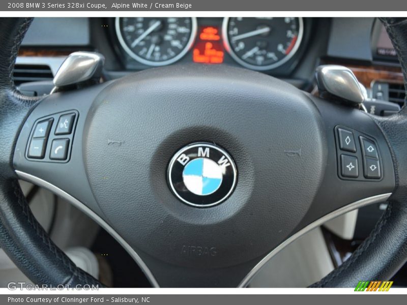 Alpine White / Cream Beige 2008 BMW 3 Series 328xi Coupe
