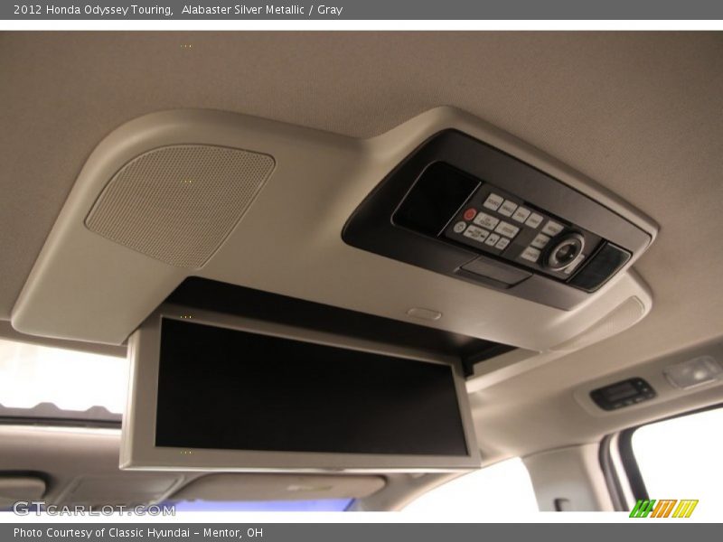 Alabaster Silver Metallic / Gray 2012 Honda Odyssey Touring