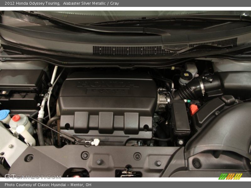 Alabaster Silver Metallic / Gray 2012 Honda Odyssey Touring