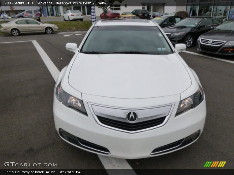 Bellanova White Pearl / Ebony 2012 Acura TL 3.5 Advance