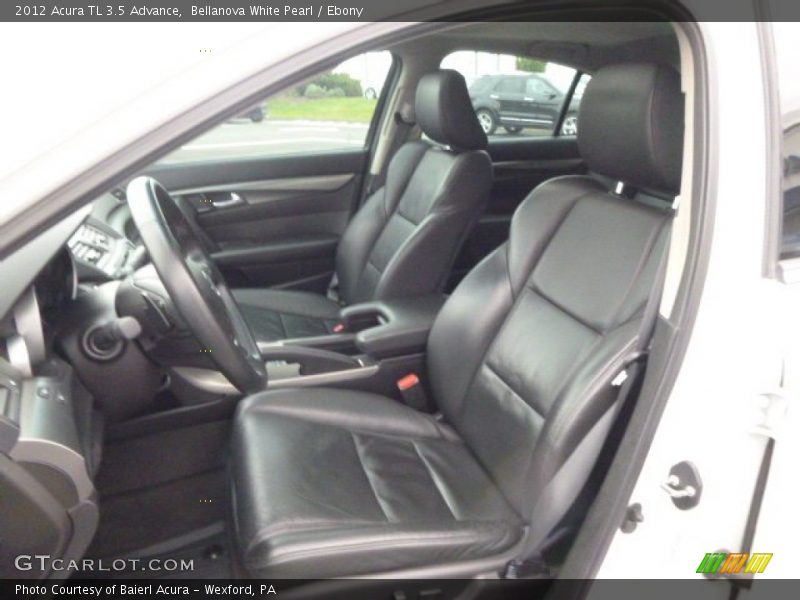 Bellanova White Pearl / Ebony 2012 Acura TL 3.5 Advance