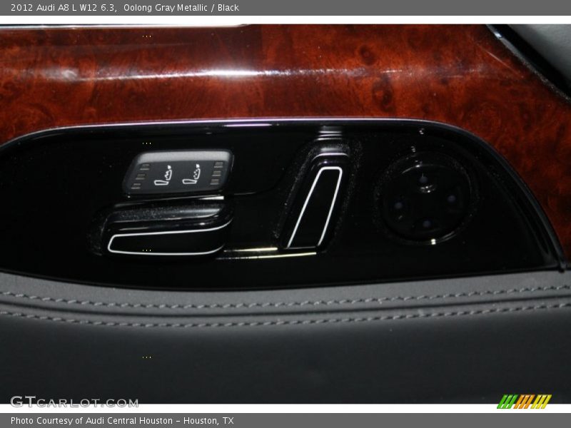Oolong Gray Metallic / Black 2012 Audi A8 L W12 6.3