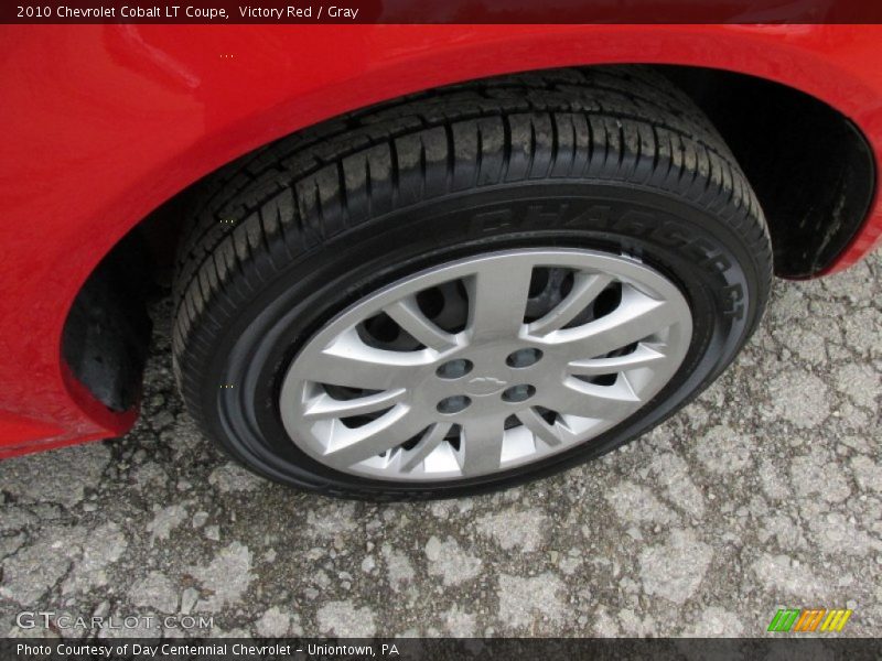 Victory Red / Gray 2010 Chevrolet Cobalt LT Coupe