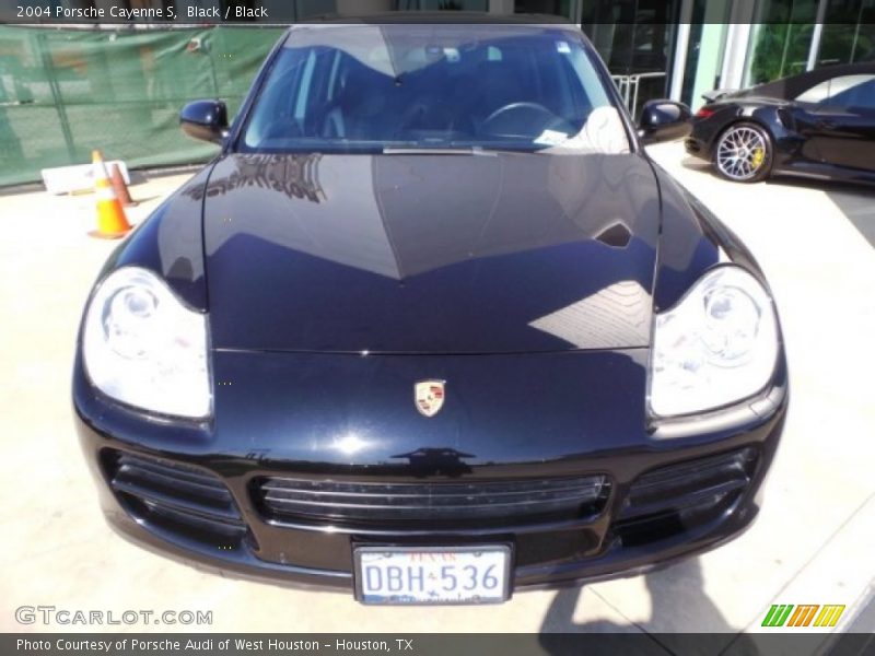 Black / Black 2004 Porsche Cayenne S