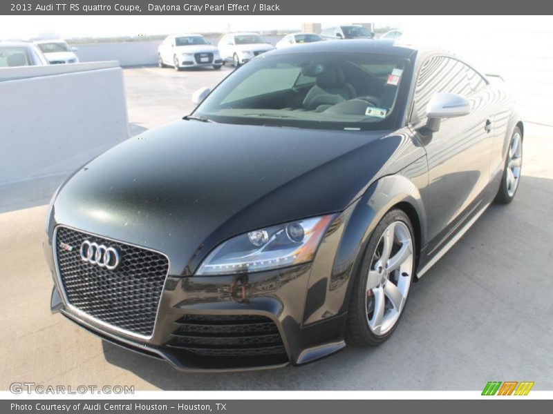 Daytona Gray Pearl Effect / Black 2013 Audi TT RS quattro Coupe