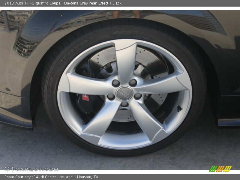 Daytona Gray Pearl Effect / Black 2013 Audi TT RS quattro Coupe