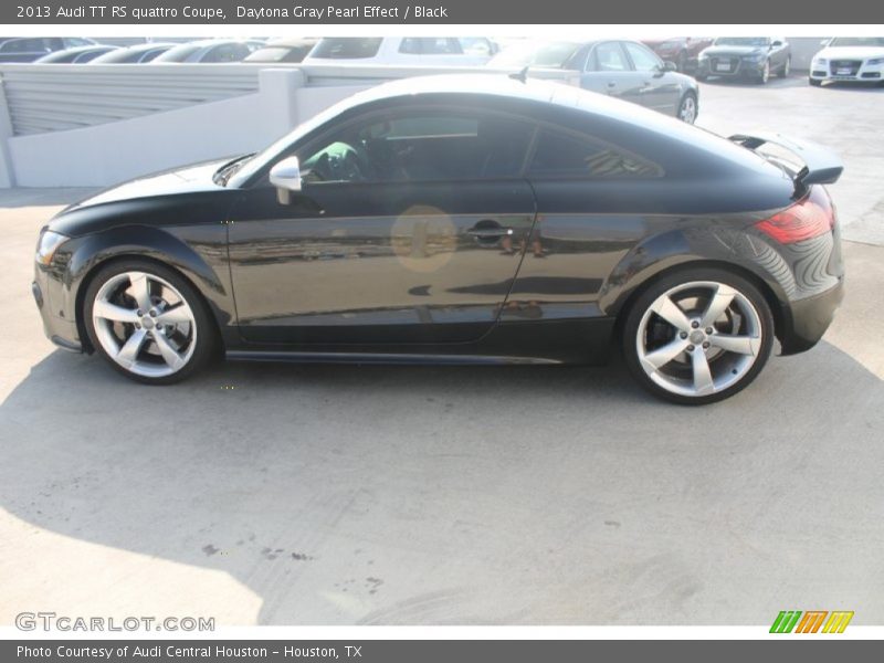 Daytona Gray Pearl Effect / Black 2013 Audi TT RS quattro Coupe